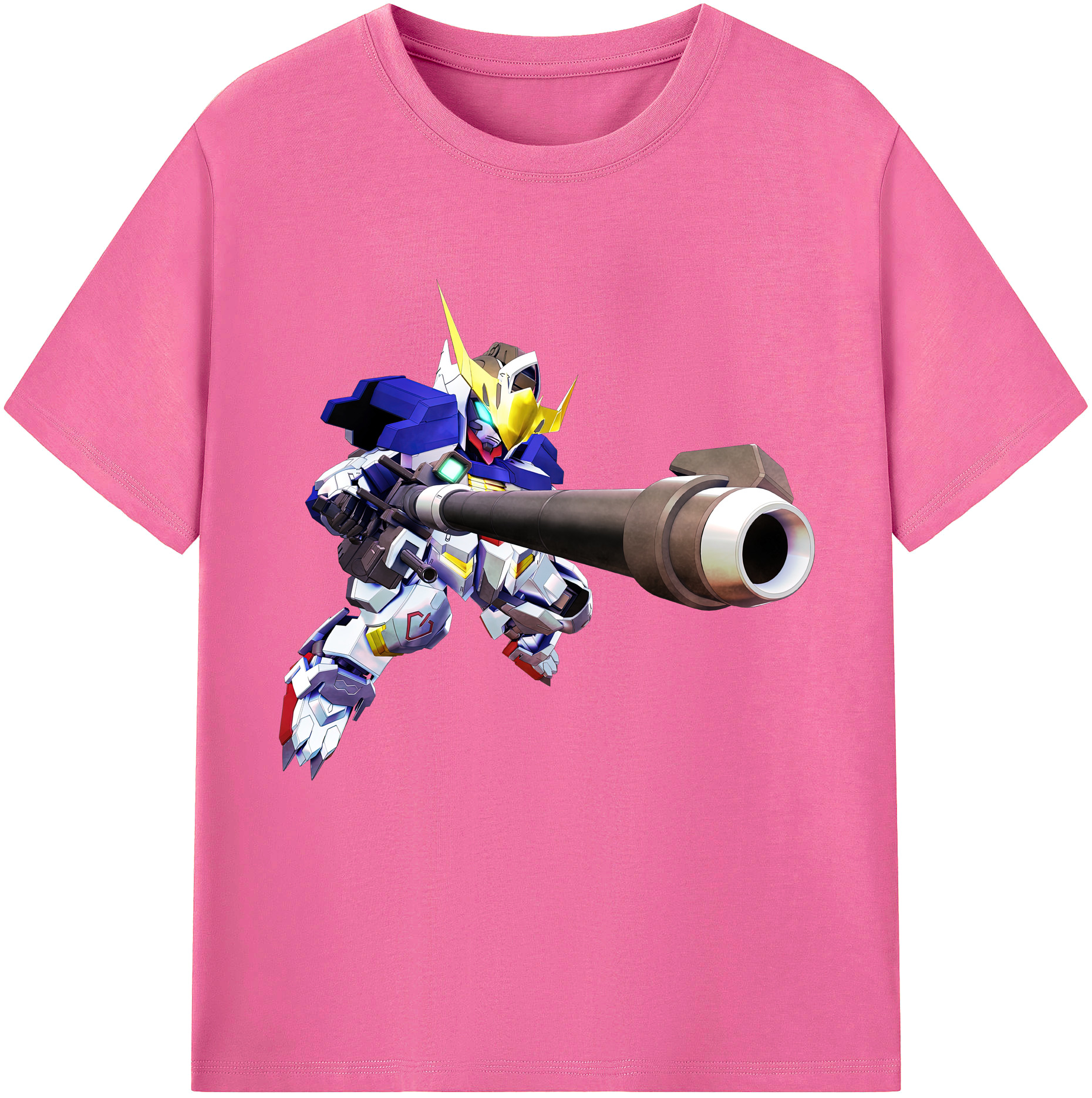（画像用） 機動戦士ガンダム Mobile Suit Gundam レディースカジュアルプリントTシャツ（綿100％）